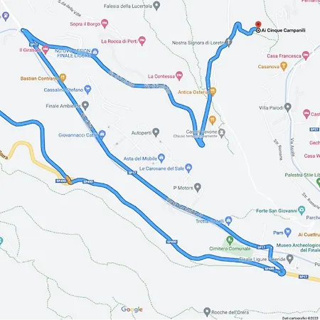 Ai Cinque Campanili Gæstehus Finale Ligure